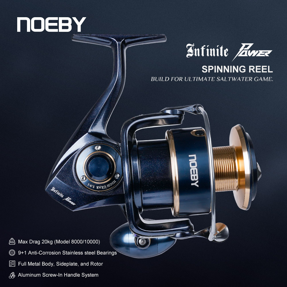 Conventional Reel - Noeby Infinite Power Spinnrolle 5000H 6000H
