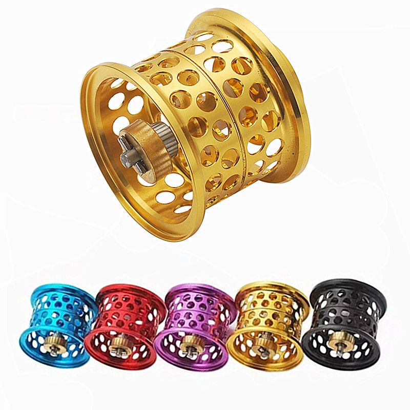 Spincast Reel - Low Profile Baitcasting Angelrolle Modifizierte Spule