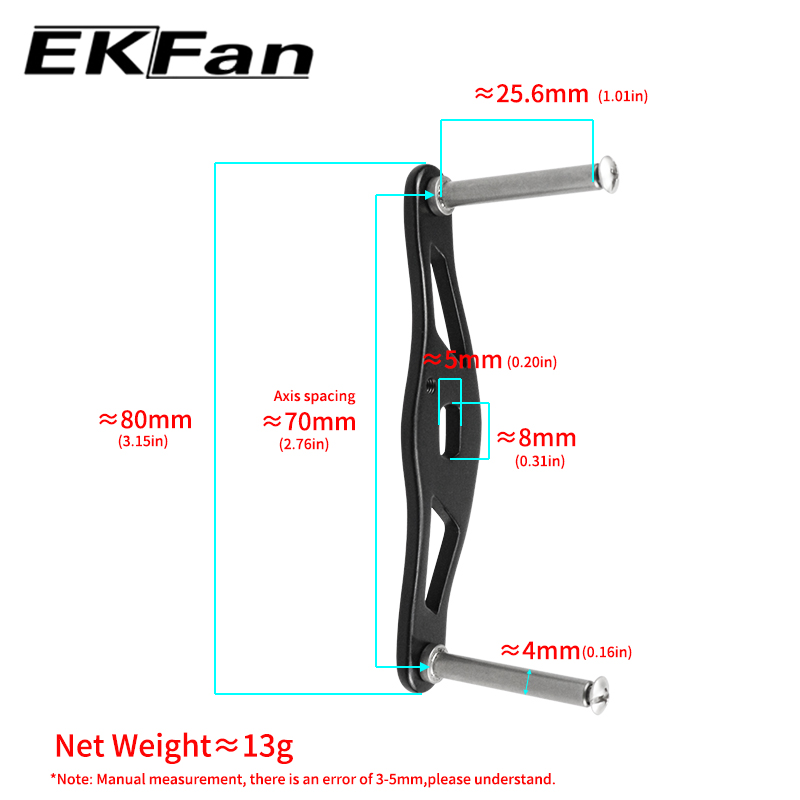 EKFan 80MM Aluminiumlegierung  – Fly Reel Bewertung und Preis